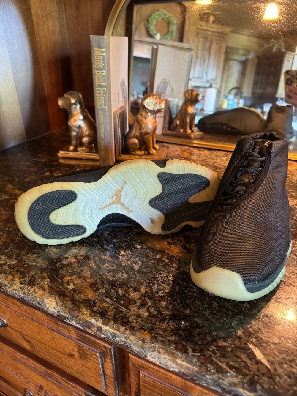 Nike Air Jordan Future 3M Dark Grey Volt